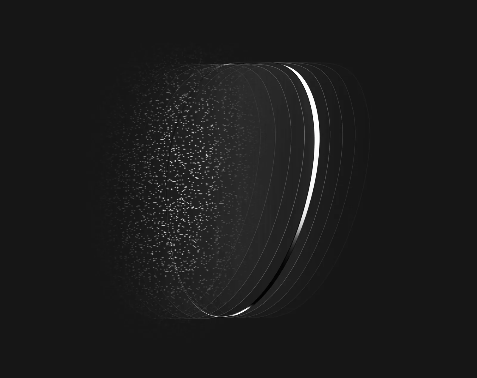 Über 100 mikroskopisch feine Schichten auf dem Even G2 Glas (Originalbild Even Realities)